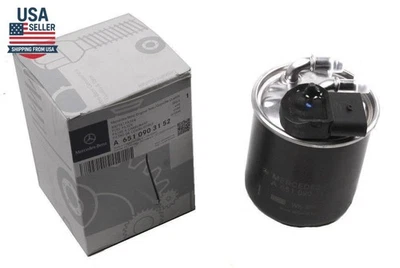 Mercedes Benz Fuel Filter For E250 GLE300d GLK250 ML250 2013-2016 Genuine A65109 - Image 1 of 4