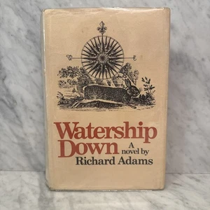 Watership Down by Richard Adams: 1974 Macmillan. 1st American Edition in DJ - Picture 1 of 19