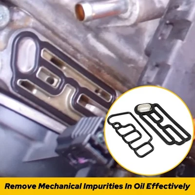 Junta solenóide cabeça de cilindro 2 peças VTEC para 2009-2015 PILOTO HONDA 15815R70A01 EUA - Imagem 1 de 4