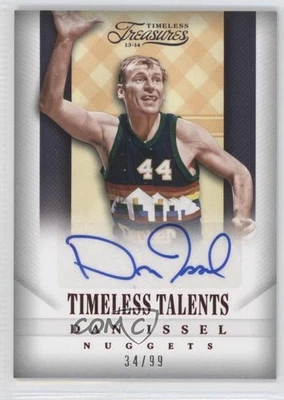 2013-14 Panini Timeless Treasures Talents Ruby/99 Dan Issel #34 Auto Salón de la fama Foto 1 de 2