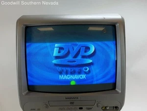 Magnavox 13" SDTV CRT DVD Combo TV A/V CD130MW8 - Picture 1 of 5