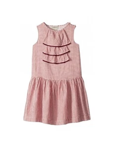NWT GUCCI KIDS HIBISCUS RED DRESS 8 - Picture 1 of 10