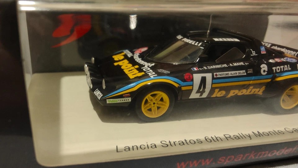 Lancia Stratos Rally Monte Carlo 1981 Darniche-Mahe' 1 43 SPARK S9098
