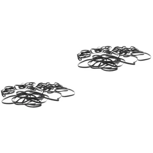 100Pcs cassette recorder belts Turntable Belt Cassette Deck Belt Square Flat - Picture 1 of 12