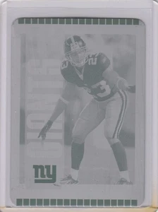 2005 Bowman COREY WEBSTER Cyan Printing Plate 1/1 Giants #213 - Picture 1 of 2