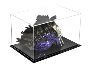 Versatile Acrylic Display Case, Cube, Dust Cover Riser 12 x8.25 x7.25 (A018-CDS) - Picture 1 of 9