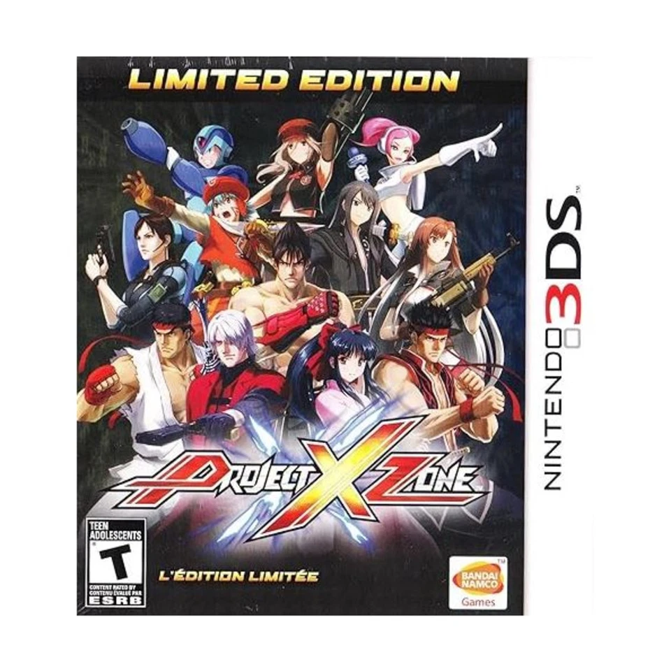 Bandai Namco 3DS Games Project X Zone (Limited Ed) SW (New) - Image 1 of 1
