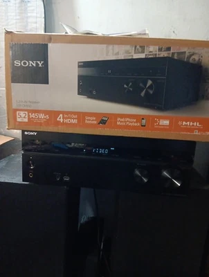 Sony STR-DH550 5.2 Channel 4K AV Receiver WORKS VG No Remote 4 HDMI 145w×5 Ampli - Image 1 of 4