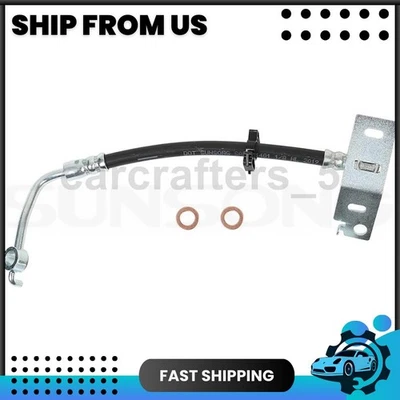Sunsong Rear Left Brake Hydraulic Hose for 2015 2017 Ford Lobo 3.5L - Image 1 of 3