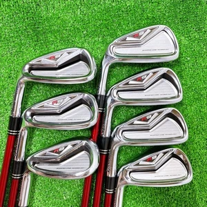 TaylorMade LH Iron Set R9 5-9.P.S Graphite Motore 60 Flex R Left Handed STORE - Picture 1 of 9