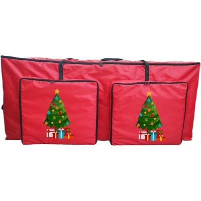 Oxford Canvas Christmas Tree Storage Bag with Double Zipper and Handles - Image 1 of 4