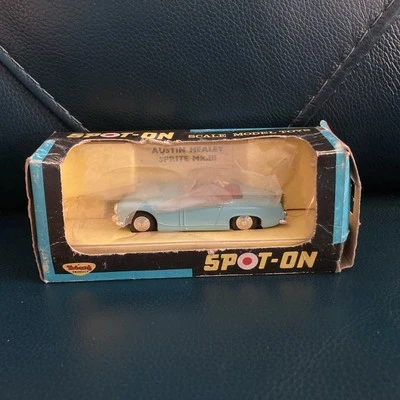 Vintage Spot-On Austin Healey Sprite MK III 219 NIB Driver & Box Triang Ireland - Image 1 of 4