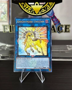 Yu-Gi-Oh! Knightmare Unicorn BLMM-EN092 Ultra Rare - Picture 1 of 1