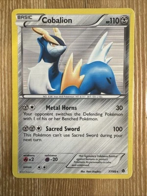 Cobalion - 77/98 - Holo Rare DMG, English Pokemon Emerging Powers - Image 1 of 2