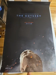 The Odyssey Movie Poster 27x40 D/S Advance Teaser 1 Blatt Christopher Nolan 2026 - Bild 1 von 2