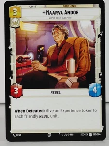 Maarva Andor - Star Wars Unlimited Secrets of Power #252 NM -B - Bild 1 von 5