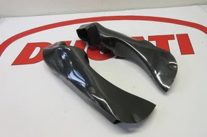 Ducati Kohlefaser Lufteinlässe Kufen 748 916 996 998 Speed Carbon CM Composit - Bild 1 von 8