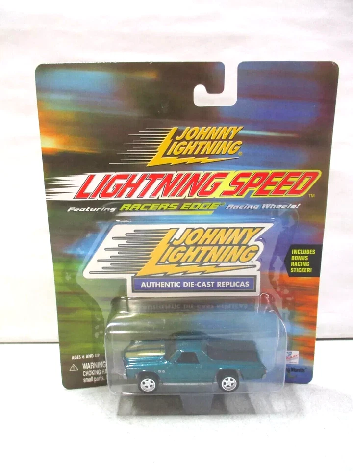 Johnny Lightning 1971 Chevrolet El Camino SS Lightning Speed RACERS EDGE WHEELS - Image 1 of 1
