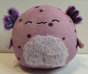 Amala der Axolotl Squishmallow Kellytoy lila Stofftier Spielzeug 5 Zoll - Bild 1 von 7