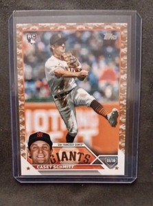 2023 Topps Update - Memorial Day Camo - Casey Schmitt - RC - 20/25