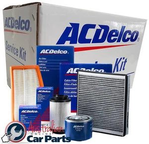 Service Filter Kit Oil Air Fuel Cabin ACK7 AcDelco For Toyota Land Cruiser VDJ20 - Picture 1 of 2