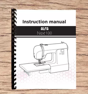 Alfa Next 100 pettine ristampa manuale istruzioni operatore rilegato - Foto 1 di 8