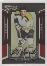 2008 Donruss Americana Sports Legends Mirror Red Signatures Phil Esposito Auto