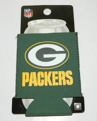 New Green Bay Packers football beer soda Can Cooler Holder Tailgate party Gift - Image 1 of 4