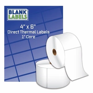 5 Rolls 4x6 Direct Thermal Label Roll 475 / 2375 for Eltron Zebra 2844 450 LP - Picture 1 of 2