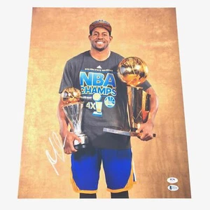 Andre Iguodala signed 16x20 photo PSA/DNA Golden State Warriors Autographed - Picture 1 of 3