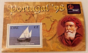Ireland Tall Ships Race 1998 Mini Commemorative Sheet BOA Esperanza - Picture 1 of 1
