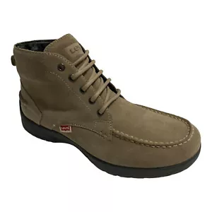 SCHUHE SNEAKERS POLNISCH HERREN LEVIS LEVI S 218699 LEDER BEIGE ORIGINAL AI - Bild 1 von 6