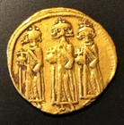 ANCIENT BYZANTINE GOLD COIN HERACLIUS. SOLIDUS 610 - 641 A.D. Rare coin!