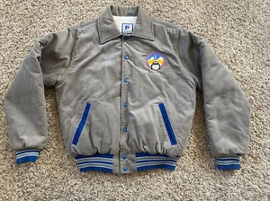 Chaqueta de Colección Años 70 80 Rennoc Pana Bordada Oleoducto Mediana Aislada - Imagen 1 de 8
