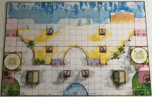 PARADISE ISLAND/ MT OLYMPUS Wonder Woman 80th Anniversary DC Map HeroClix - Picture 1 of 2
