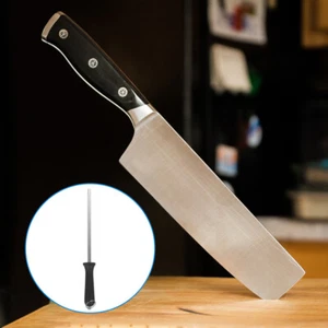 Set posate acciaio affilatura professionale asta levigatrice per cucina - Foto 1 di 12