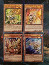 Familiar-Possessed -Wynn, Eria, Aussa, Hiita (SDCH, Ultra Rare, Alt Art) YUGIOH