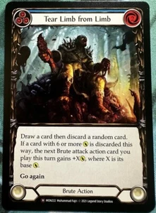 Tear Limb from Limb Rainbow Foil Monarch Flesh and Blood - Picture 1 of 2