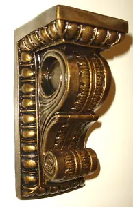 Soporte de yeso antiguo acabado de yeso adornado vintage - Imagen 1 de 6