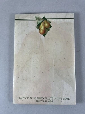 Blessed Tidings Self Stick Memo Pad Proverbs 16:20 Note Pad 4x6 Christian - Image 1 of 2