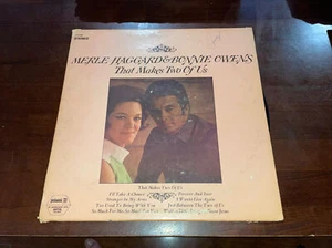 MERLE HAGGARD & BONNIE OWENS - That Makes Two Of Us 12" Vinyl Record LP - Picture 1 of 5