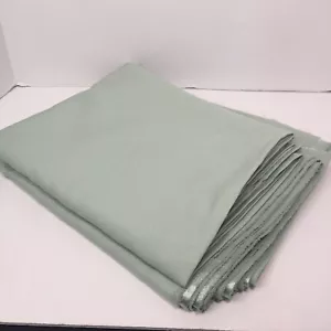 5 Yards Celery Green Satin Backed Crepe Fabric 58" wide Polyester - Picture 1 of 5