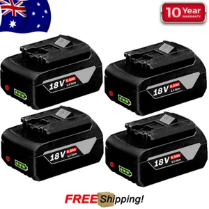 2x For Bosch 18V Battery/ Charger BAT609 BAT618 17618 25618-01 BAT610G 24618 - Picture 1 of 18