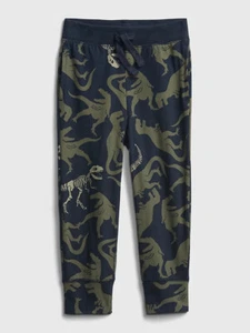 NUEVO CON ETIQUETAS GAP Dinosaurio T-Rex Estampado Pull-On Pantalones de Correr Suaves Niños Pequeños 18-24 2T - Imagen 1 de 7