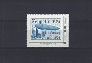 Adhésif Mon Timbre à Moi Graf Zeppelin LZ 4 neuf - Imagen 1 de 1