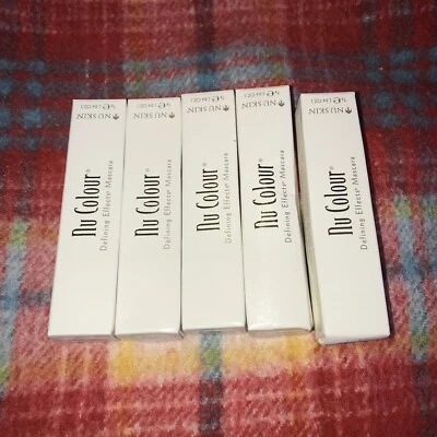 5 NEW Boxes NU SKIN Nu Color Defining Effects Mascara 01 BLACK Sealed expired - Image 1 of 4