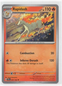 Pokemon Temporal Forces - 027/162 Rapidash - Picture 1 of 1
