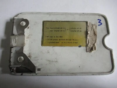 Puerta gasolina combustible Porsche 928 S blanca 1980-1984 92800650800 Foto 1 de 4