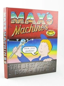 SELTENE Max's Maschinen: Das beste Pop-up-Buch aller Zeiten!! Willy Bullock britisch beweglich - Bild 1 von 6