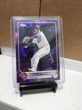 2022 Topps Chrome Update Sapphire MARCUS STROMAN Purple /10 New York Mets US50